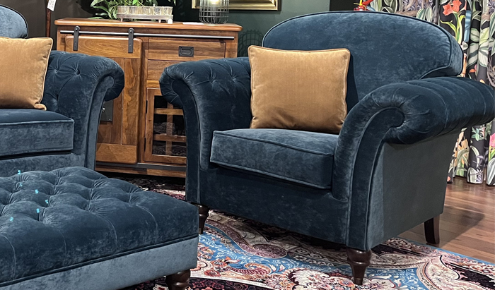 3 Seater Sofa, Chair and Free Banquet Stool