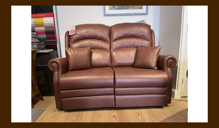 2.5 Seater Sofa In Hide Leather
