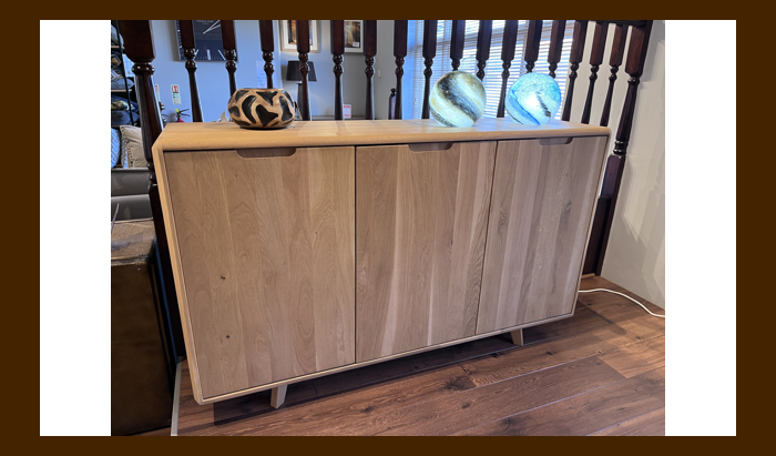 3 Door Oak Sideboard