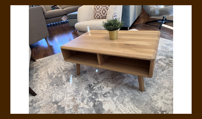 Open Oak Coffee Table