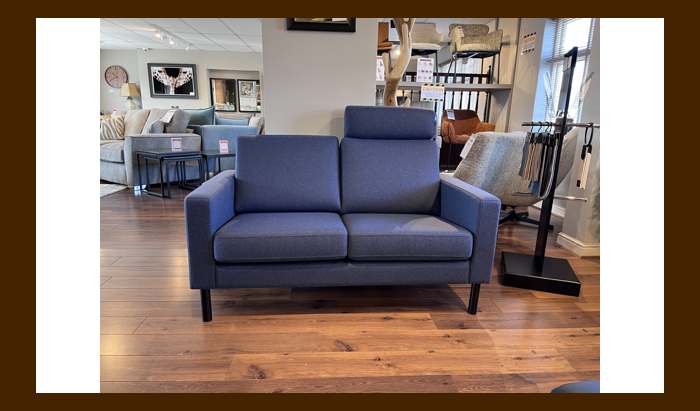 2 Seater With 1 Headrest - Wool Fabric